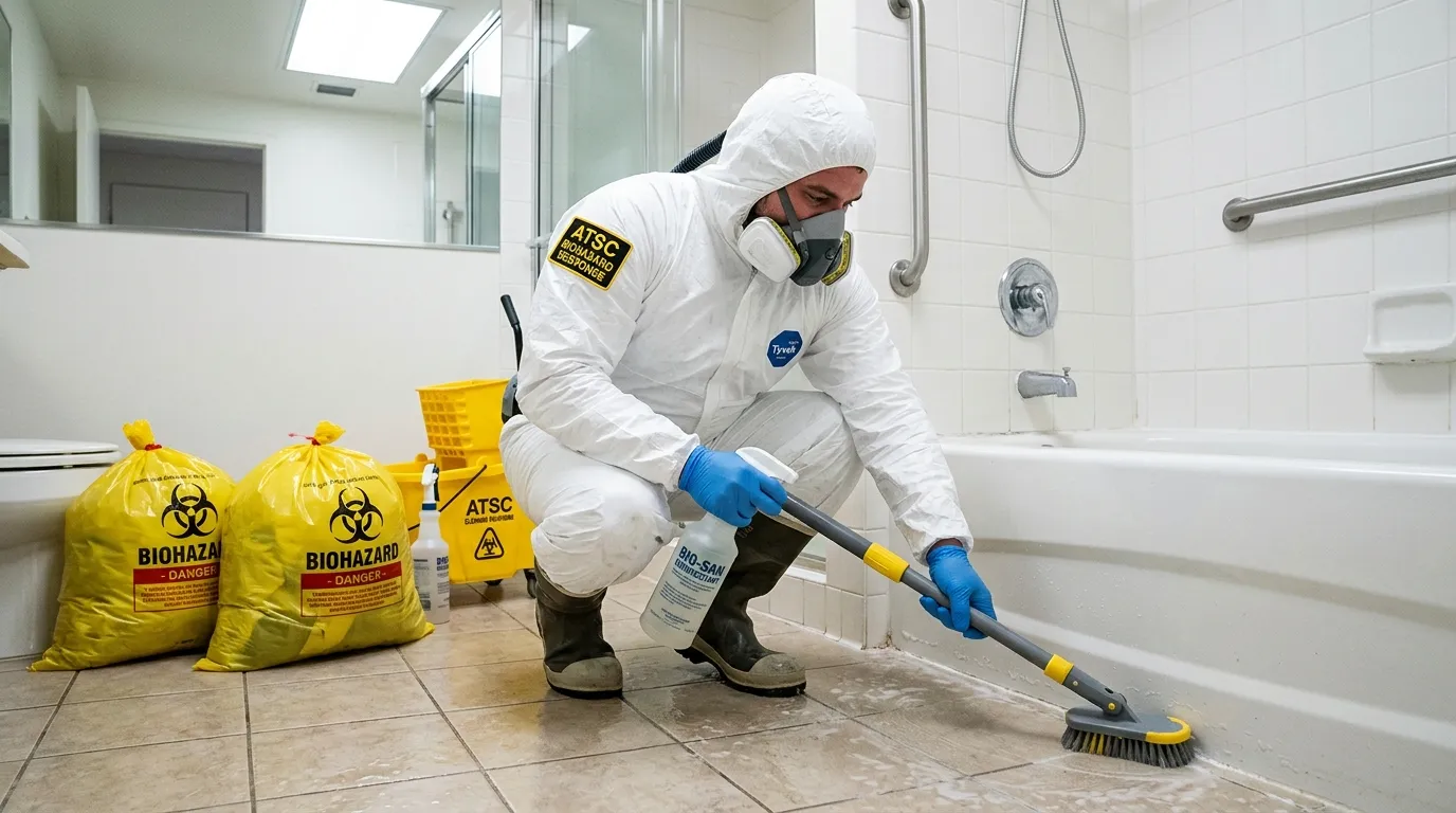 Decontamination equipment deployed for Blood Cleanup in Cartersville